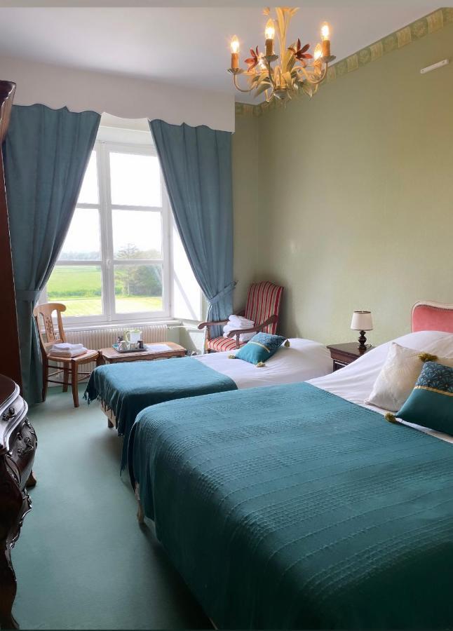 Hotel Du Chateau De Quineville Ngoại thất bức ảnh