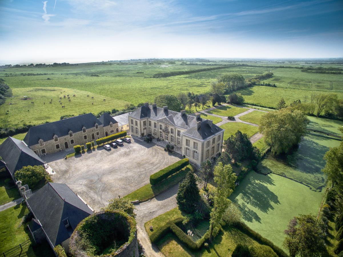 Hotel Du Chateau De Quineville Ngoại thất bức ảnh